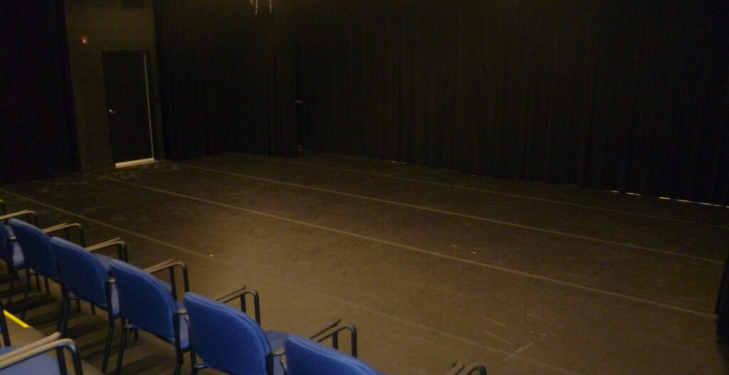 empty performance space