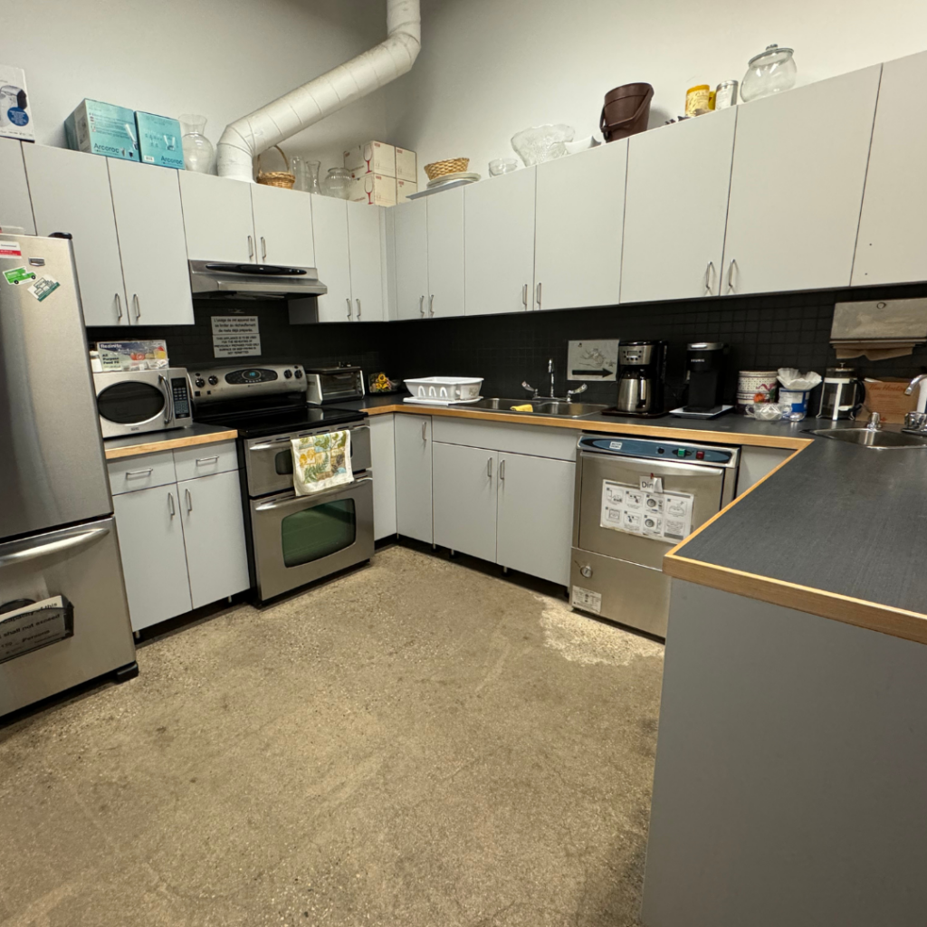 grey and stainless steel kitchen